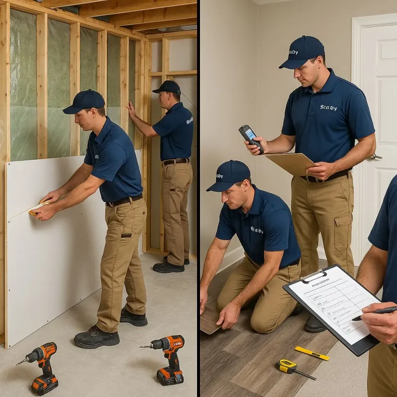 Repairs and Reconstruction process in Concord, CA